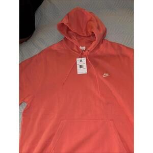 Nike Hoodie Pullover XXL Crimson Color New with Tags